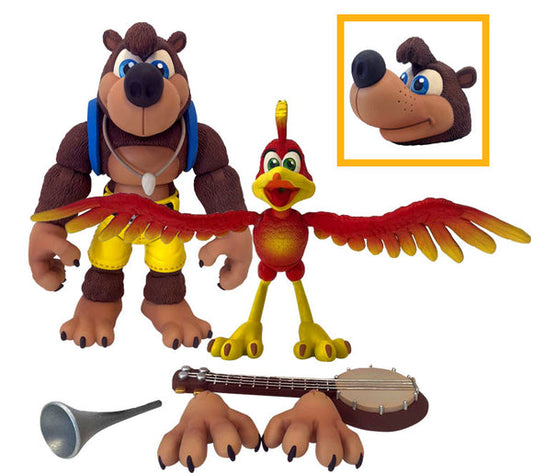 Premium DNA Toys Action figure Banjo-Kazooie pack 2 Banjo & Kazooie figures 27 cm PDNA911235